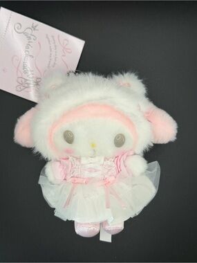 Sanrio Ballet Kitten Series My Melody Plush /keychain mm21